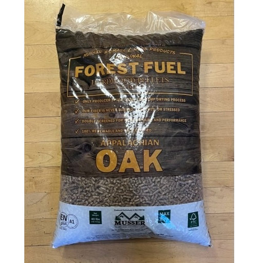 Musser Appalachian Oak Hardwood Pellet Fuel 40lb Ellington Agway