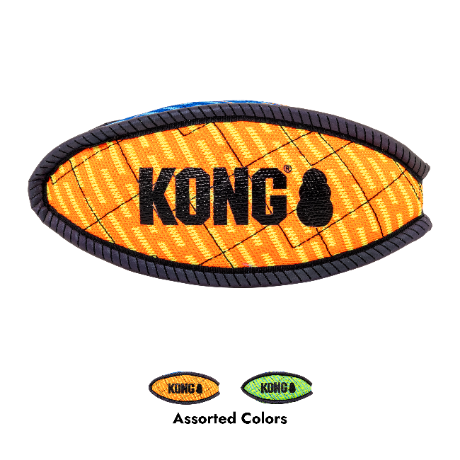 KONG Armor Football Dog Toy - Assorted
