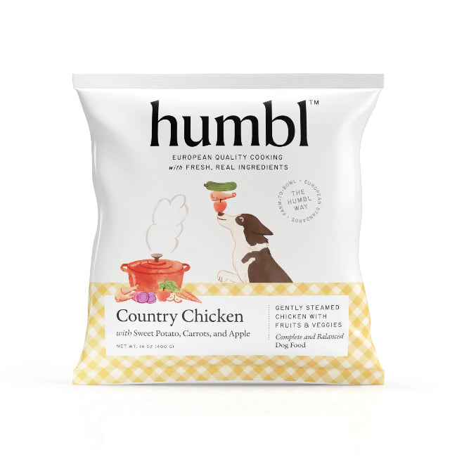 Humbl Country Chicken Frozen Dog Food 14 oz