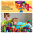 PicassoTiles 100pc Magnetic Marble Run Building Set