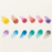 Rainbow Sparkle Metallic Watercolor Gel Crayons - Set of 12