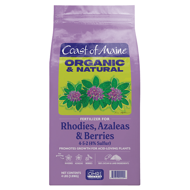 Coast of Maine Fertilizer for Rhodies, Azaleas & Berries