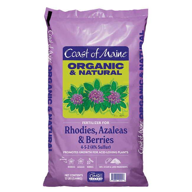 Coast of Maine Fertilizer for Rhodies, Azaleas & Berries