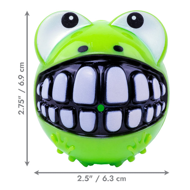 KONG Grinz Frog Dog Toy