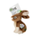 GODOG Wildlife Squeaky Plush Dog Toy - Large