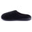 Roxoni Men's Knitted Fleece Lined Slippers, Black