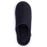 Roxoni Men's Knitted Fleece Lined Slippers, Black