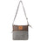 Myra Wildprint Trail Olive Tile Detail Crossbody Bag S-14809