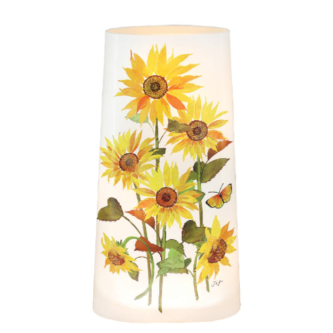 Cheerful Sunflowers Pre-Lit Large Vase JJS5203