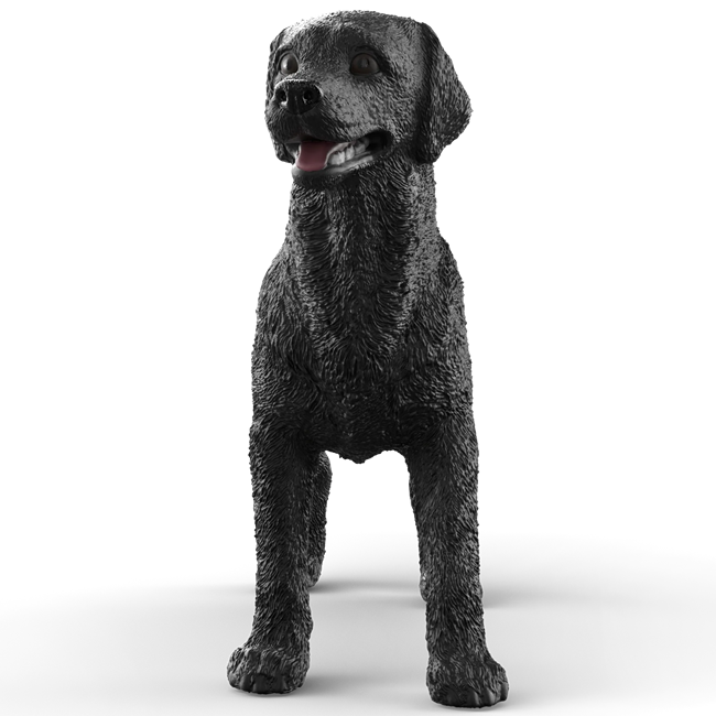 Black Labrador Retriever Female Schleich Figurine