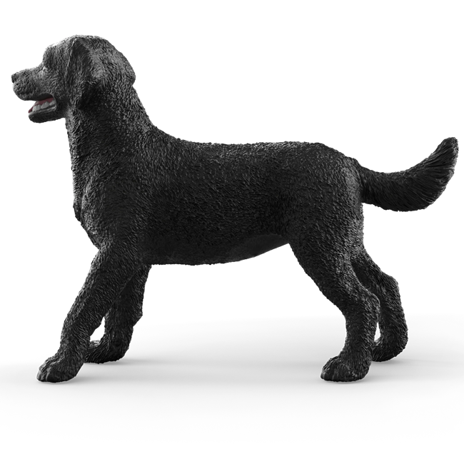 Black Labrador Retriever Female Schleich Figurine