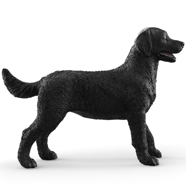 Black Labrador Retriever Female Schleich Figurine