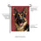 German Shepherd Photo Garden Flag