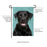 Black Lab Photo Garden Flag
