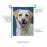 Yellow Lab Photo Garden Flag