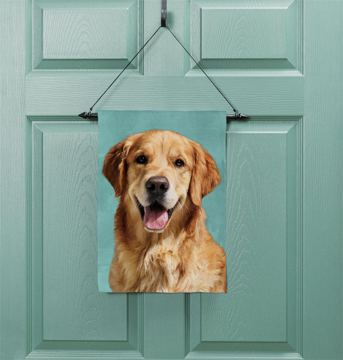 Golden Retriever Photo Garden Flag