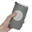 Slabs Silicone Sensory Sticker - Circle Mesh Grey