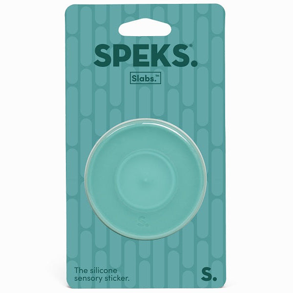 Slabs Silicone Sensory Sticker - Circle Path Green