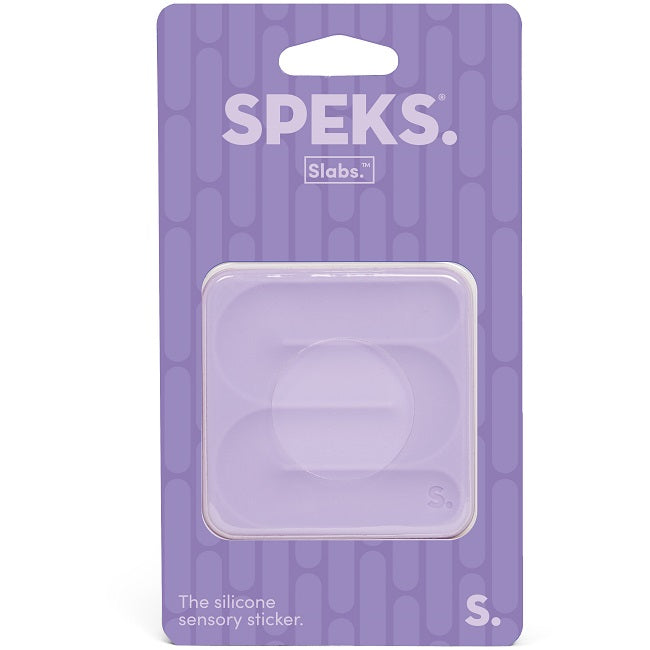 Slabs Silicone Sensory Sticker - Square Path Purple