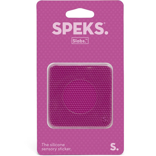 Slabs Silicone Sensory Sticker - Square Static Purple