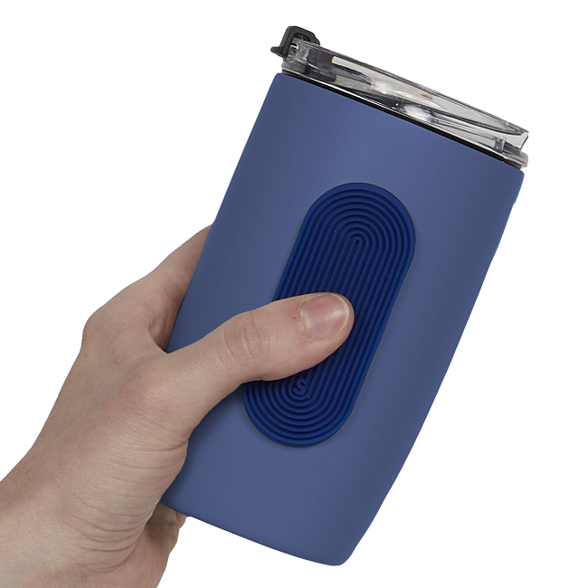 Slabs Silicone Sensory Sticker - Tab Groove Blue