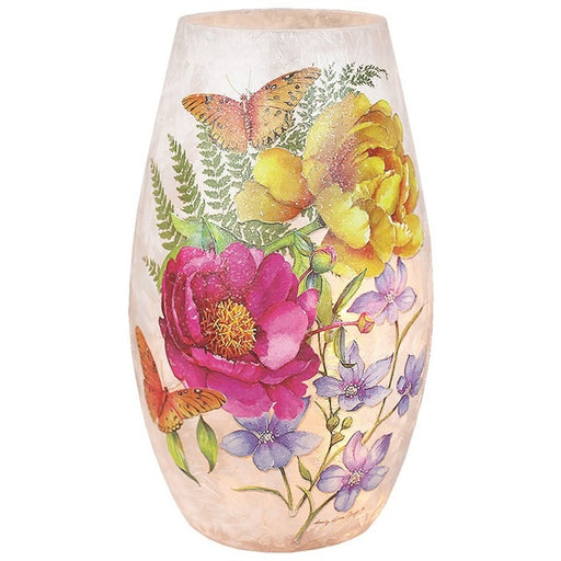 Spring Flowers Pre-Lit Medium Vase CLP4205