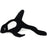 Tuffy® Ocean Creature Series Kinley the Killer Whale Dog Toy