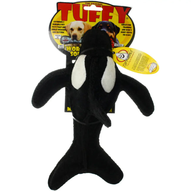 Tuffy® Ocean Creature Series Kinley the Killer Whale Dog Toy