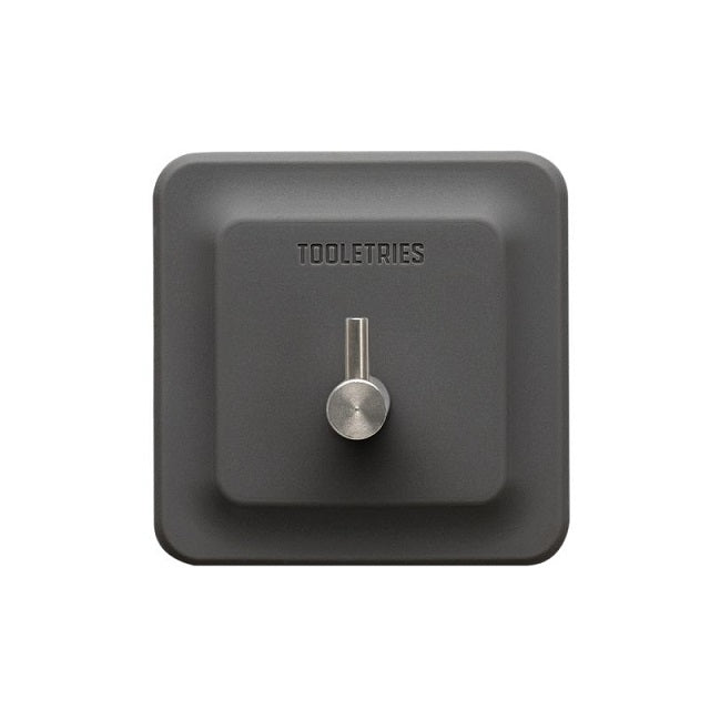 Tooletries The George Silicone Toothbrush Holder Tile, Charcoal
