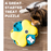 Nina Ottosson Dog Tornado Interactive Treat Puzzle Dog Toy, Blue Level 2