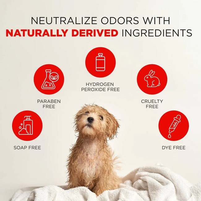 TropiClean Skunk Odor Control Shampoo for Dogs & Cats 20 oz
