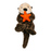 Tall Tails Otter Rope Body Dog Toy 13in