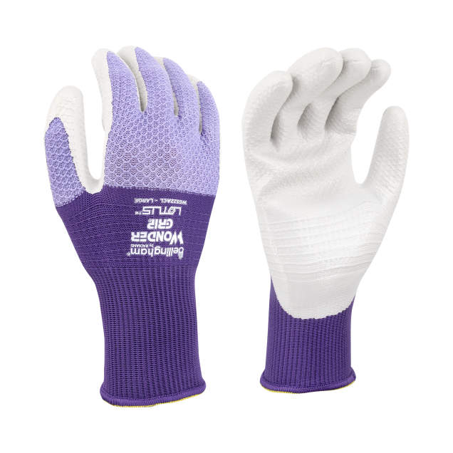 Bellingham Wonder Grip® Lotus Nitrile Palm Glove, Assorted Colors