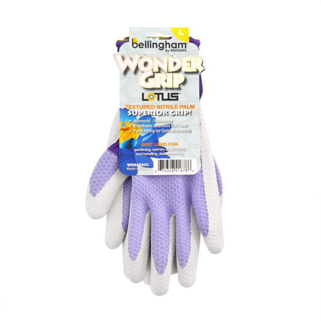 Bellingham Wonder Grip® Lotus Nitrile Palm Glove, Assorted Colors