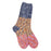 World's Softest Women's Weekend Ragg Crew Sock, Enchanted Color Block Multi