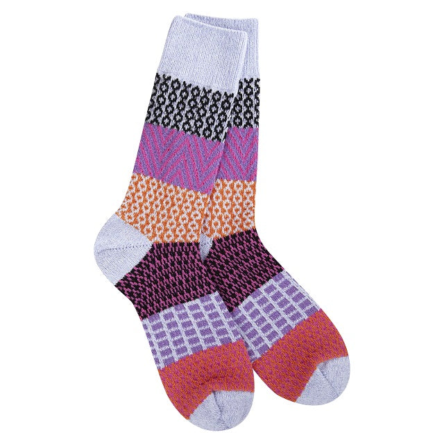 World's Softest Women's Weekend Gallery Crew Sock, Lavender