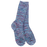 World's Softest Women's Weekend Missioni Crew Sock, Neptune