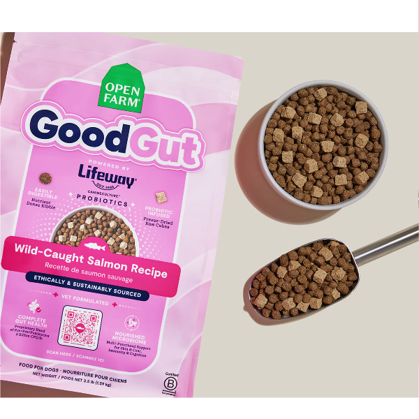 Open Farm GoodGut Wild Caught Salmon Dog Kibble