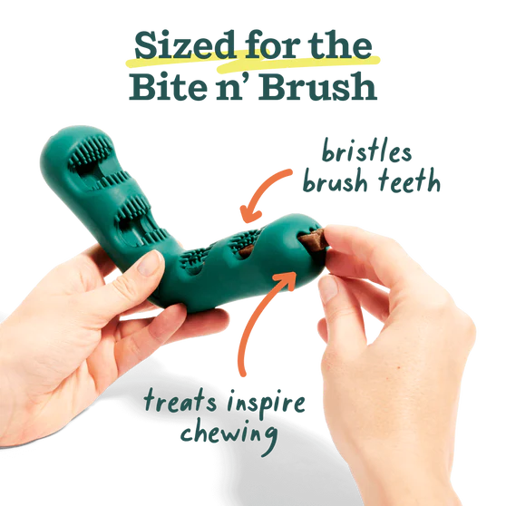 Bite n' Brush Dental Treat Refill - Beef 18 pack