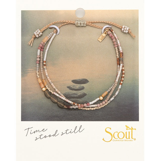 Mixed Media Bracelet - Magic/Labradorite/Gold