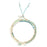 Mixed Media Wrap Bracelet/Necklace - Courage/Amazonite/Silver