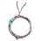 Mixed Media Wrap Bracelet/Necklace - Protection/Amethyst/Gold/Silver