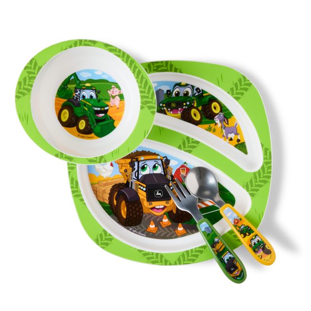 John Deere 4-Piece Toddler Mealtime Feeding Set