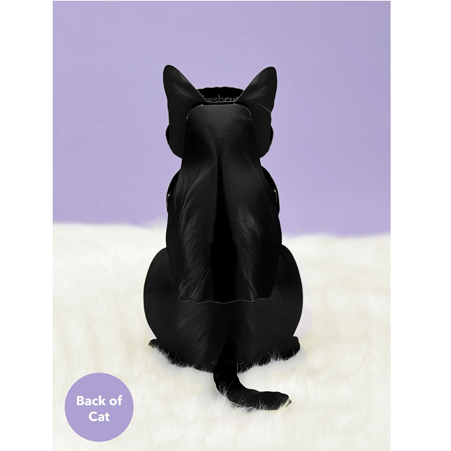 FreshCut Paper Black Cat Pop-Up 3D Greeting Card