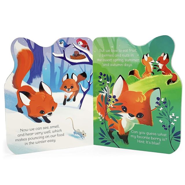 A Little Fox Shaped Board Book