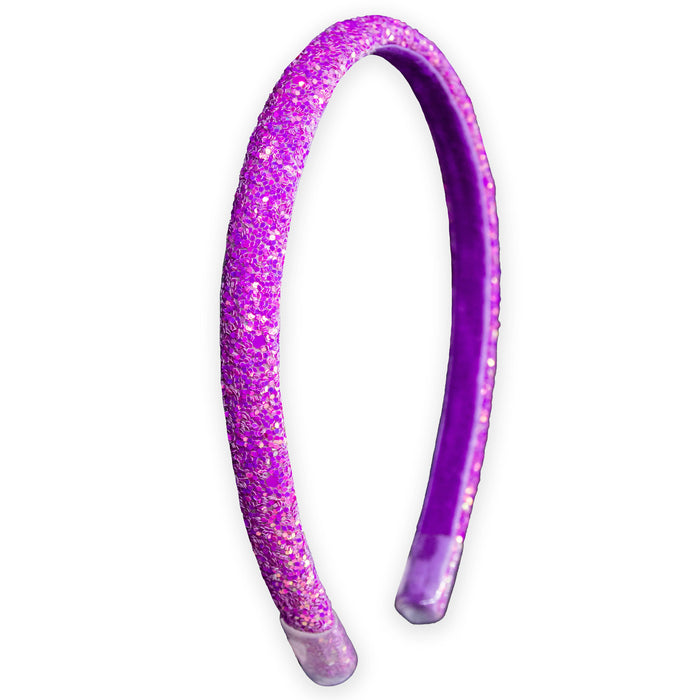 Thin Glitter Headband, Assorted Colors