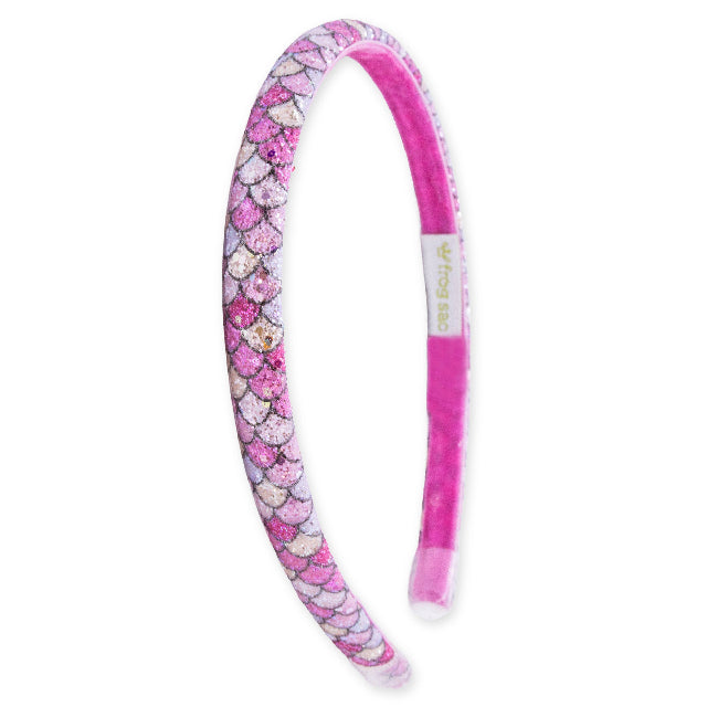Glitter Mermaid Scale Headband, Assorted Colors