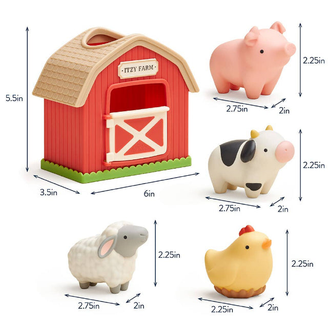 Itzy Play Barn Spill & Fill Activity Toy