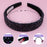 Tapered Chunky Glitter Headband, Assorted Colors