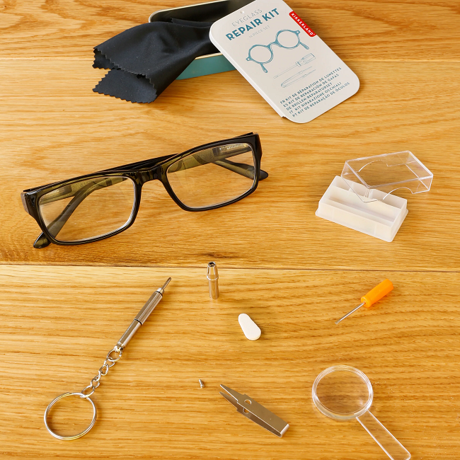 Eyeglass Repair Kit Tin